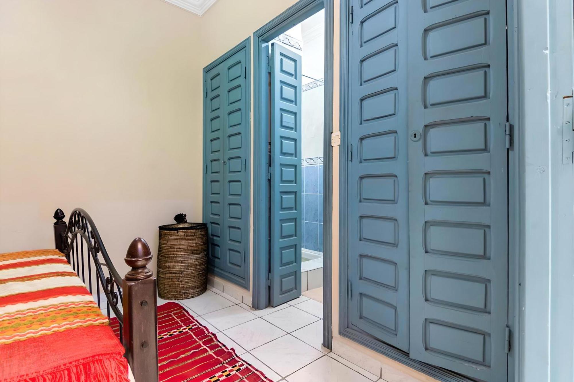 Tres Beau Riad A Marrakech Avec Piscines Marrákes Kültér fotó