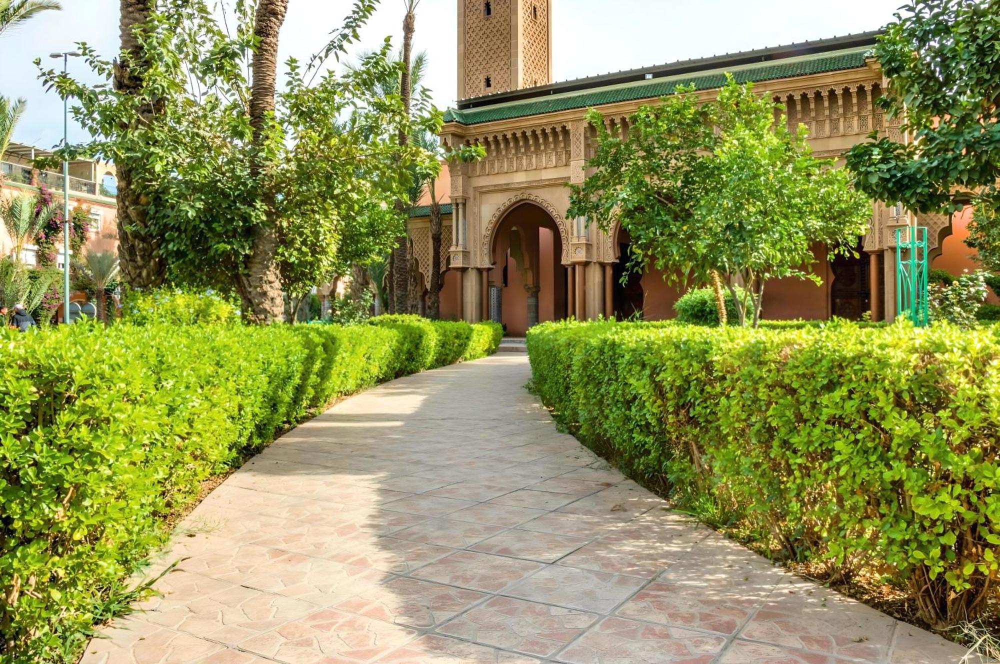 Tres Beau Riad A Marrakech Avec Piscines Marrákes Kültér fotó