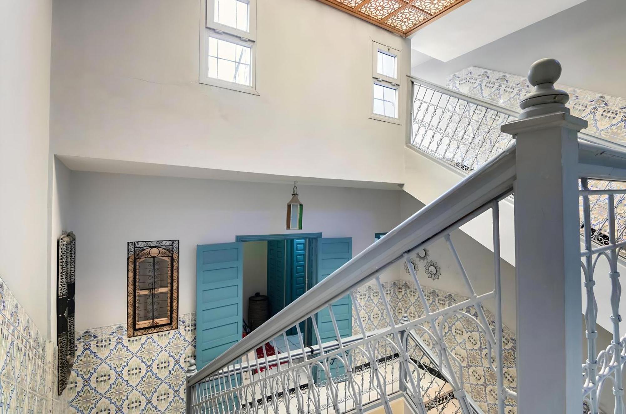 Tres Beau Riad A Marrakech Avec Piscines Marrákes Kültér fotó